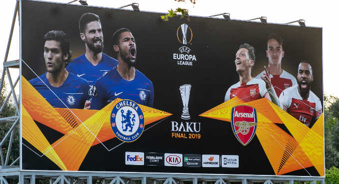 Weddenschappen bookmakers Europa League finale Chelsea – Arsenal | Getty